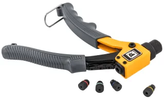 NITOWNICA RĘCZNA KRÓTKA BOCZNA DO NITÓW ZRYWALNYCH 200mm / 2,4-4,8mm PM-NIR-200T - 10