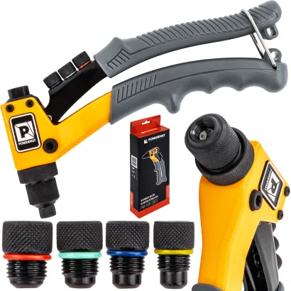 NITOWNICA RĘCZNA KRÓTKA BOCZNA DO NITÓW ZRYWALNYCH 200mm / 2,4-4,8mm PM-NIR-200T