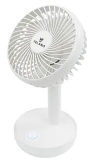 WENTYLATOR BIURKOWY akumulatorowy 1200mAh VELWEBS0012 - 3