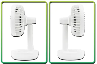 WENTYLATOR BIURKOWY akumulatorowy 1200mAh VELWEBS0012 - 9