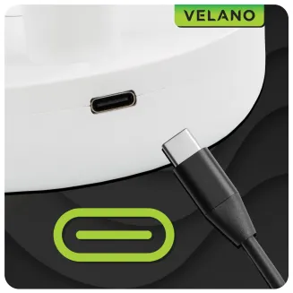 WENTYLATOR BIURKOWY akumulatorowy 1200mAh VELWEBS0012 - 10