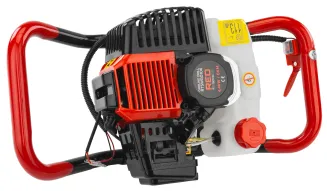 WIERTNICA GLEBOWA ŚWIDER SPALINOWA MARKI RED TECHNIC + 3 WIERTŁA PRZEDŁUŻKA RTSWG0106