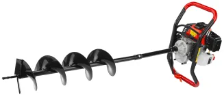 WIERTNICA GLEBOWA ŚWIDER SPALINOWA MARKI RED TECHNIC + 3 WIERTŁA PRZEDŁUŻKA RTSWG0106