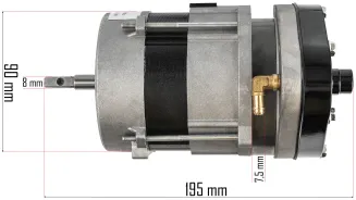 SILNIK Z POMPKĄ DO NAGRZEWNICY NAWIEW DMUCHAWA SILNICZEK 50Hz 230V 20kW PM-NAG-20SN-SIP - 7