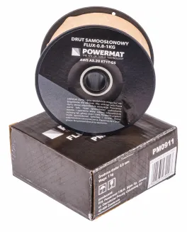 Drut spawalniczy rdzeniowy (samoosłonowy) 0,8mm 1kg FLUX-0.8-1KG - 3