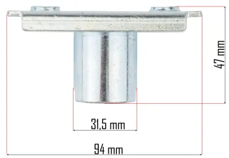 UCHWYT NOŻA DO KOSIARKI PM-KSS-6S-UN - 2
