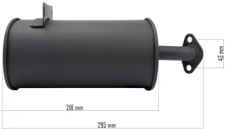 Tłumik do agregatu prądotwórczego PM-AGR-3000-TL - 6