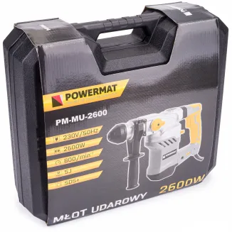 Młotowiertark udarowa młot udarowy (młot SDS+) 2600W PM-MU-2600 5J - 13