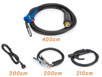 Migomat inwertorowy 220A MIG / MAG / MMA / LIFT-TIG PM-IMGS-220L SYNERGY - 7