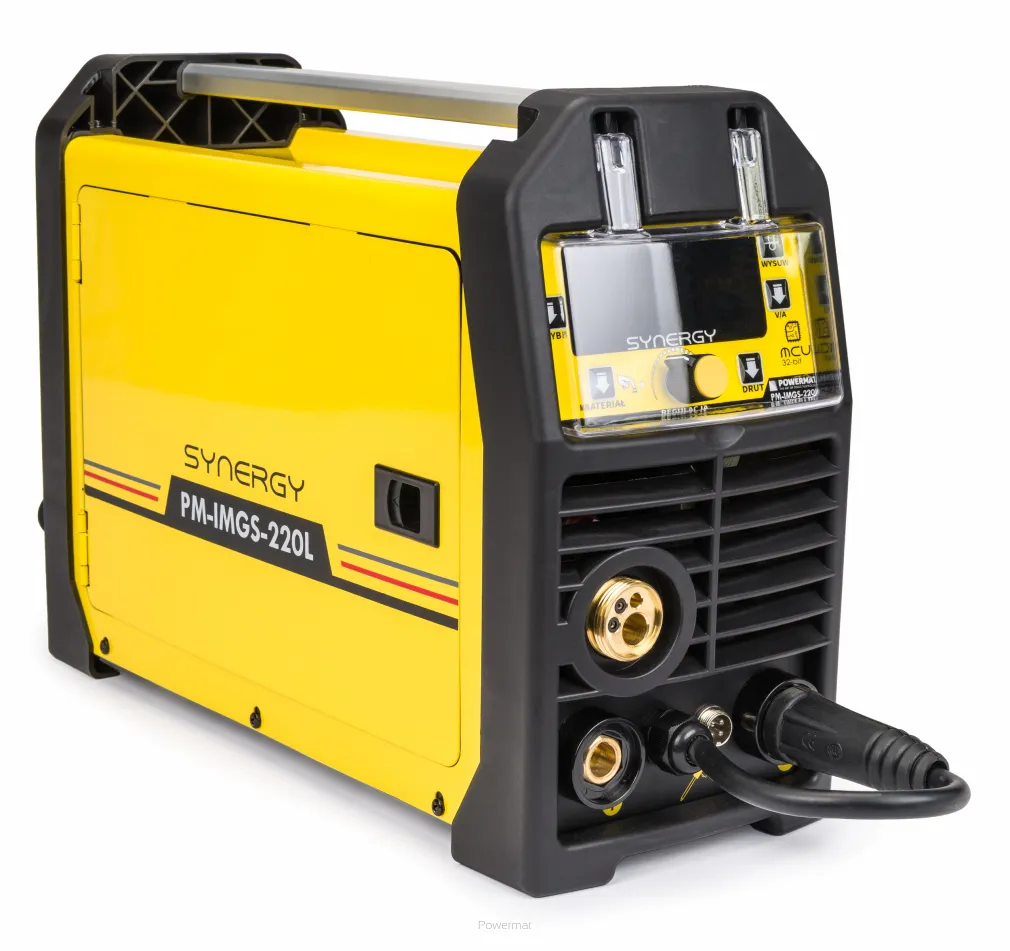 Migomat inwertorowy 220A MIG / MAG / MMA / LIFT-TIG PM-IMGS-220L SYNERGY