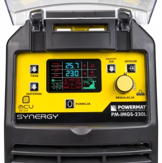 Migomat inwertorowy 230A MIG / MAG / MMA / LIFT-TIG PM-IMGS-230L SYNERGY - 7