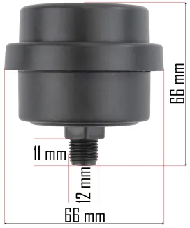 FILTR POWIETRZA DO KOMPRESORA BEZOLEJOWEGO PM-KBO 230V HEPA WLOT 3/8