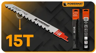 BRZESZCZOT DO PIŁY SZABLASTEJ LISICY GAZOBETON PUSTAK BLOCZEK 240*22 MM 15T PM-BDP-240T - 17