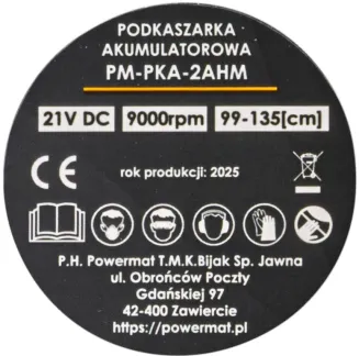 PODKASZARKA AKUMULATOROWA PM-PKA-2AHM - 13