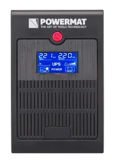 ZASILACZ AWARYJNY UPS LCD 800VA 480W 9AH PM-UPS-800M - 4