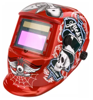 SAMOŚCIEMNIAJĄCA MASKA PRZYŁBICA SPAWALNICZA FILTR AUTOMATYCZNA RED TECHNIC RTAPS0061