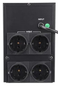 ZASILACZ AWARYJNY UPS LCD 2000VA 1200W 2x 9AH PM-UPS-2000M - 4