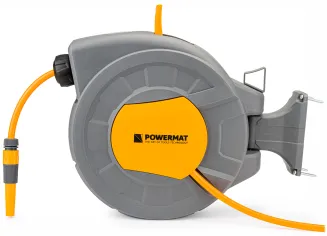 AUTOMATYCZNY BĘBEN ZWIJACZ NA WĄŻ OGRODOWY NAŚCIENNY 1/2 20m + PISTOLET PRO PM-ABNW-20T - 3