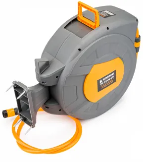 AUTOMATYCZNY BĘBEN ZWIJACZ NA WĄŻ OGRODOWY NAŚCIENNY 1/2 20m + PISTOLET PRO PM-ABNW-20T - 6