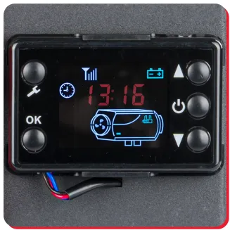 NAGRZEWNICA OLEJOWA spalinowa ogrzewanie postojowe 8KW 12V/24V DC + 230V AC RTAGO0128 - 5