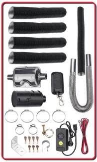 NAGRZEWNICA OLEJOWA spalinowa ogrzewanie postojowe 8KW 12V/24V DC + 230V AC RTAGO0128 - 11