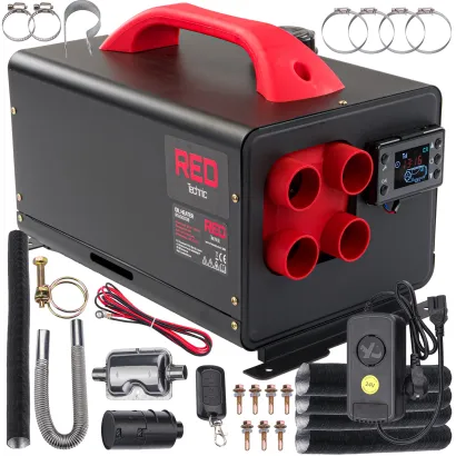 NAGRZEWNICA OLEJOWA spalinowa ogrzewanie postojowe 8KW 12V/24V DC + 230V AC RTAGO0128