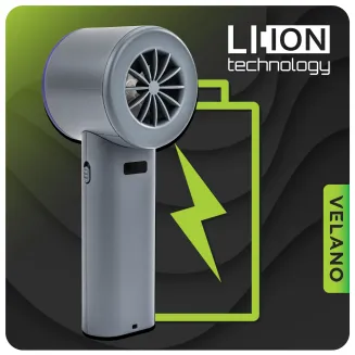 WENTYLATOR RĘCZNY akumulatorowy 4000mAh VELWEBR0006 - 11