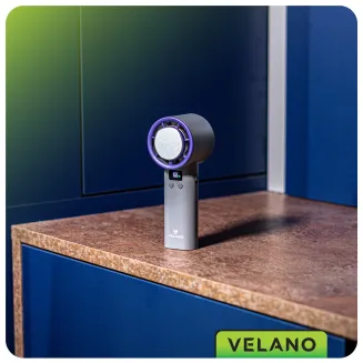 WENTYLATOR RĘCZNY akumulatorowy 4000mAh VELWEBR0006 - 13