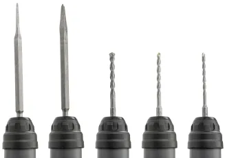 MŁOT UDAROWY MŁOTOWIERTARKA UDAR SDS+ 2600W 5,5J WALIZKA 3X WIERTŁO DŁUTA PM-MU-2600T - 8