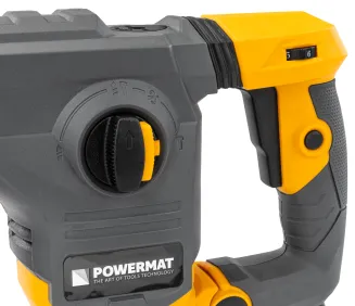 MŁOT UDAROWY MŁOTOWIERTARKA UDAR SDS+ 2600W 5,5J WALIZKA 3X WIERTŁO DŁUTA PM-MU-2600T - 6