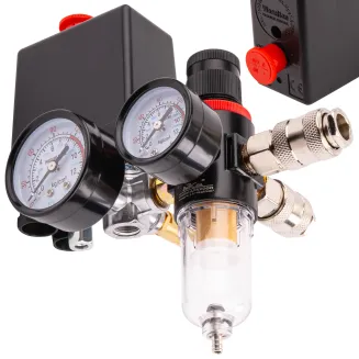 WYŁĄCZNIK CIŚNIENIOWY KOMPLETNY DO KOMPRESORA PM-KO-100T-V2-WY - 6