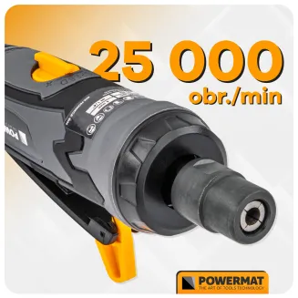 SZLIFIERKA PNEUMATYCZNA PROSTA TRZPIENIOWA PORĘCZNA 25 000 OBR./MIN PM-PSPR-25T - 10
