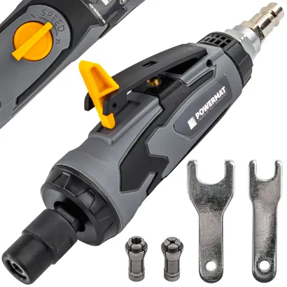 SZLIFIERKA PNEUMATYCZNA PROSTA TRZPIENIOWA PORĘCZNA 25 000 OBR./MIN PM-PSPR-25T