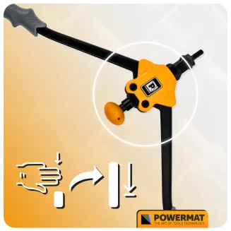 NITOWNICA RĘCZNA NOŻYCOWA DO NITONAKRĘTEK M3-M12 360MM PM-NIR-360T - 8