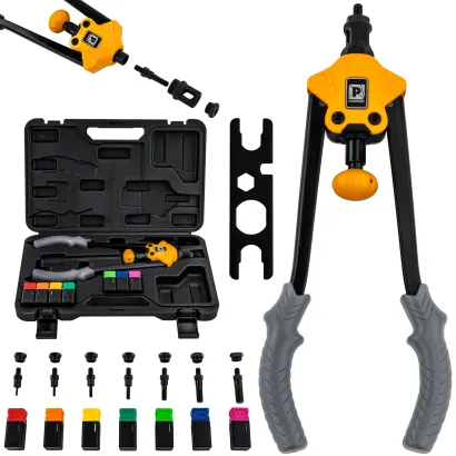 NITOWNICA RĘCZNA NOŻYCOWA DO NITONAKRĘTEK M3-M12 360MM PM-NIR-360T