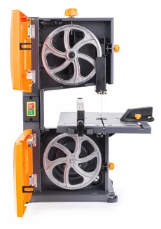 Piła TAŚMOWA Pilarka stołowa do Drewna 600W PM-PTDD-600M - 4