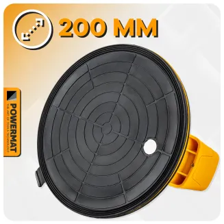 PRZYSSAWKA PRÓŻNIOWA DO PŁYTEK GLAZURY UCHWYT AKUMULATOR LCD 200 KG 200 MM PM-APPS-200M - 10