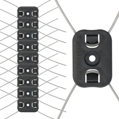 ZESTAW GŁOWIC DO PODKASZARKI (10 SZTUK) GŁOWICA RED TECHNIC RTPKA0104-GL