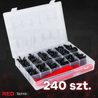 SPINKI KOŁKI KLIPSY SAMOCHODOWE DO TAPICERKI AUTA 245 EL - ŚCIĄGACZE WYJMAK RTKST0098 - 5