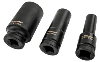 ZESTAW NASADEK UDAROWYCH 10-30MM HEX 15SZT 1/2