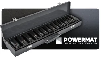 ZESTAW NASADEK UDAROWYCH 10-30MM HEX 15SZT 1/2