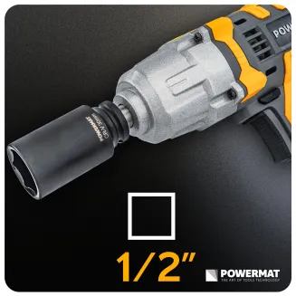 ZESTAW NASADEK UDAROWYCH 10-30MM HEX 15SZT 1/2