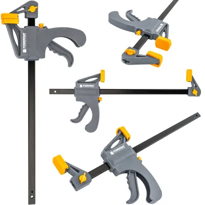 ŚCISK STOLARSKI ZACISK DŹWIGNIOWY 300x60 MM SZYBKOZACISKOWY AUTOMATYCZNY PM-SSD-12T