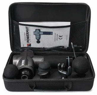 Masażer wibracyjny pistolet PM-MAS-1800SLM + 6 końcówek - 15