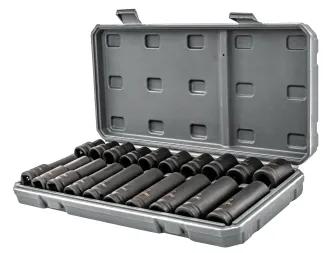 NASADKI UDAROWE HEX 1/2 CR-V (ZESTAW 20el.) 10-19mm 1/2 PM-ZNU-1019T - 5