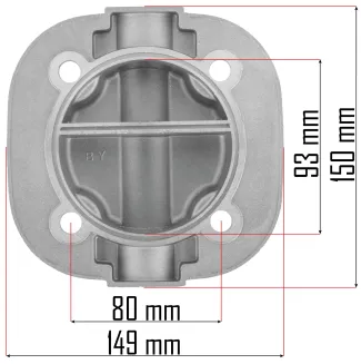 GŁOWICA CYLINDRA DO KOMPRESORA PM-KO-300T-400V-GC - 2