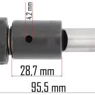 BLOKADA WRZECIONA DO MŁOTA PM-MWB-3200-BW