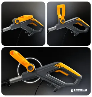 KRAWĘDZIARKA ELEKTRYCZNA 1500 W 200 MM DO USUWANIA CHWASTÓW MCHU Z KOSTKI PM-EKT-1500T - 6