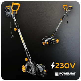 KRAWĘDZIARKA ELEKTRYCZNA 1500 W 200 MM DO USUWANIA CHWASTÓW MCHU Z KOSTKI PM-EKT-1500T - 8