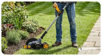 KRAWĘDZIARKA ELEKTRYCZNA 1500 W 200 MM DO USUWANIA CHWASTÓW MCHU Z KOSTKI PM-EKT-1500T - 9